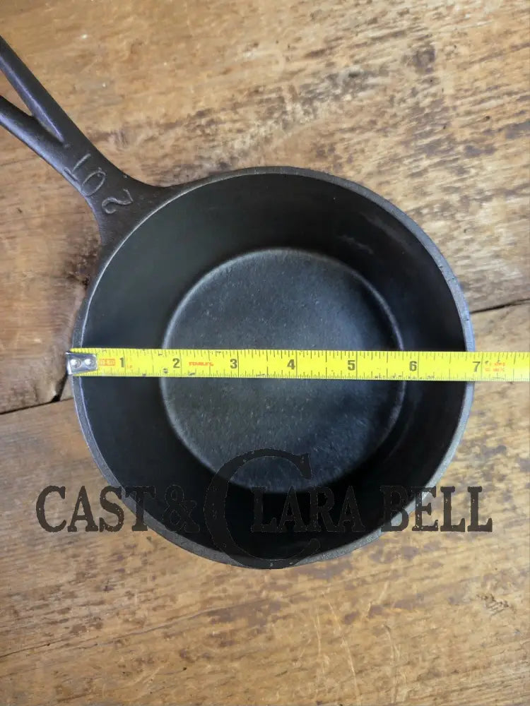 Lovely BSR (Birmingham AL) #2 quart sauce pan with lid! Perfect bean pot for your grill! Dutch Ovens Trivets & Kettles