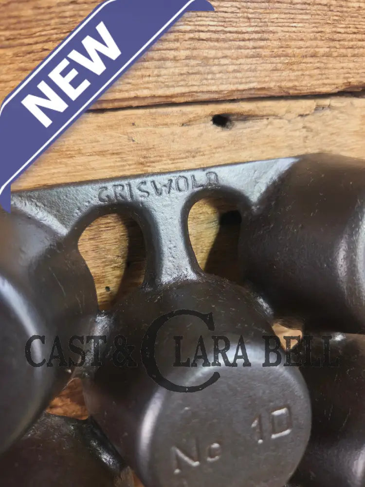 Lovely Griswold No. 10 Popover Pan 948 A Variation 10 with Griswolds & Erie markings. Ready to make brownies muffins or