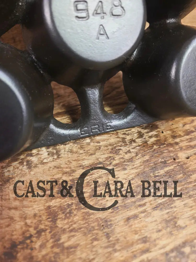 Lovely Griswold No. 10 Popover Pan 948 A Variation 10 with Griswolds & Erie markings. Ready to make brownies muffins or