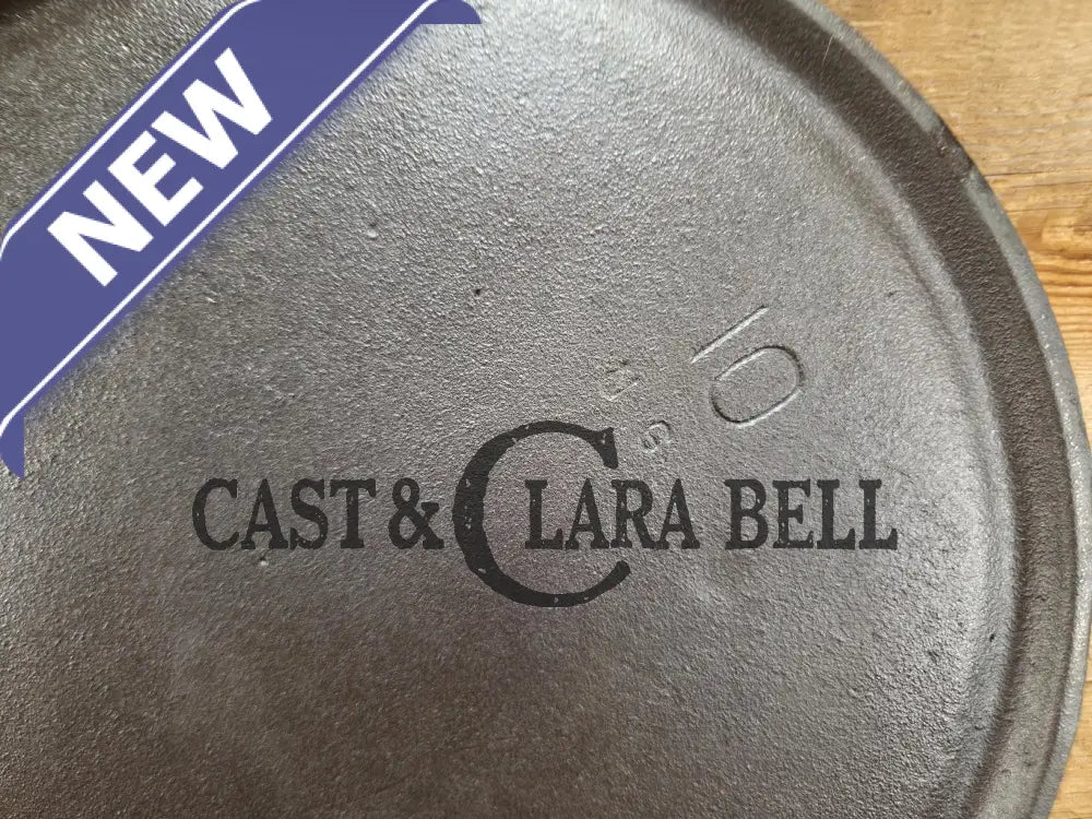 Mid Century Lodge #10 Cast Iron Round Griddle. Great daily user for grilled sandwiches! Wonderful utility griddle (UG)