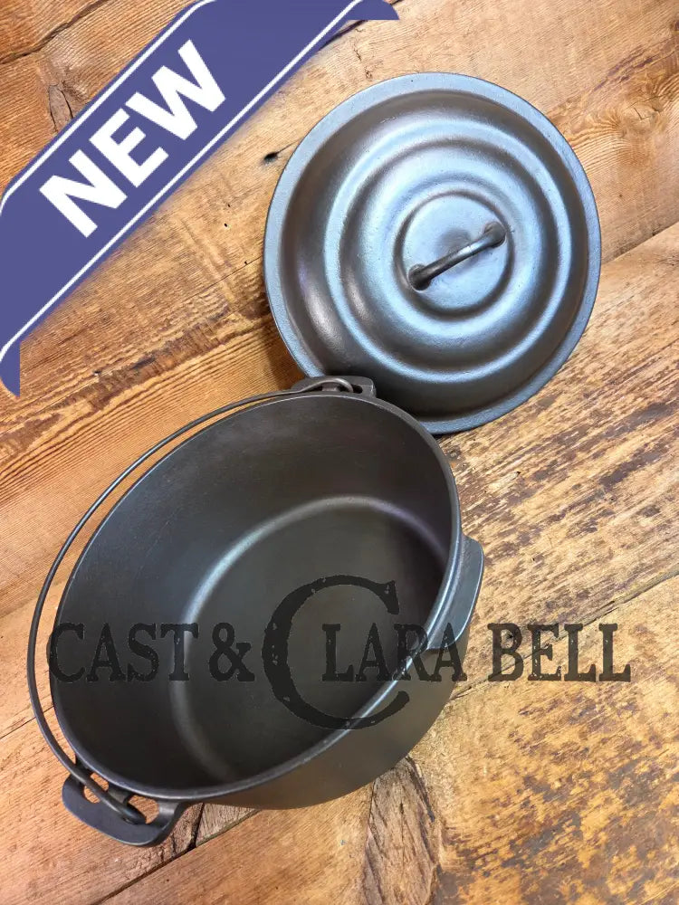 Midwest favorite! Missouri made Ozark #8 Dutch Oven. Fantastic piece great cooker for chili and breads! - Dutch Ovens