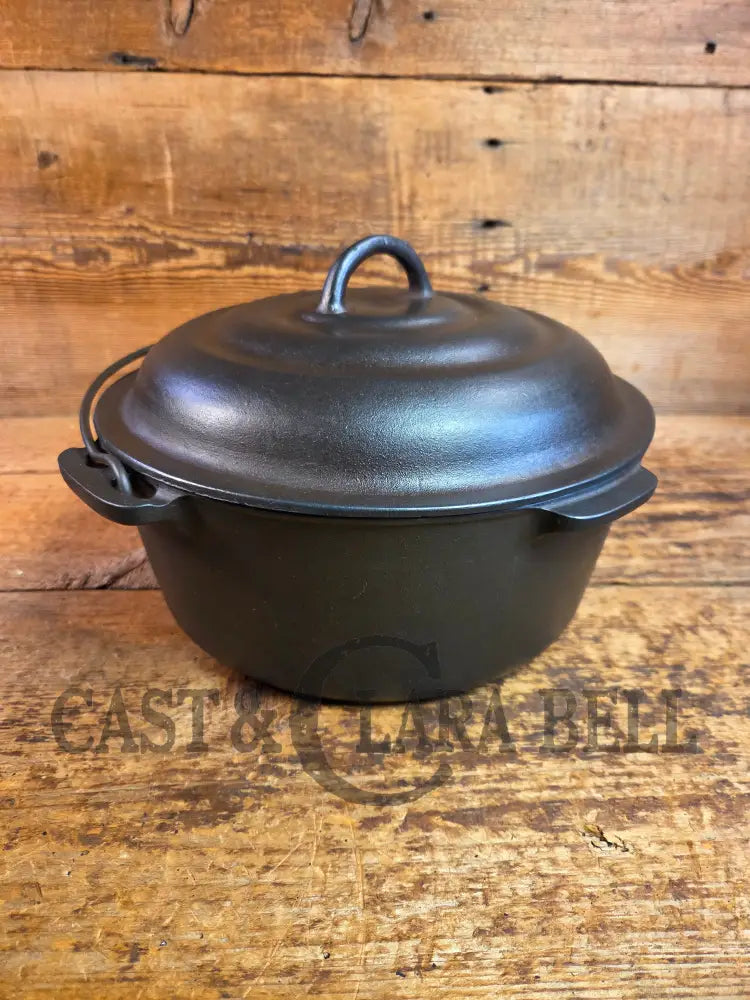 Midwest favorite! Missouri made Ozark #8 Dutch Oven. Fantastic piece great cooker for chili and breads! - Dutch Ovens