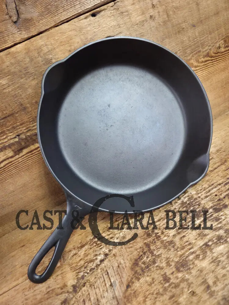 Mint! 1930’s Griswold #7 Skillet with Large Block Logo and Smooth Bottom 701 A Skillet