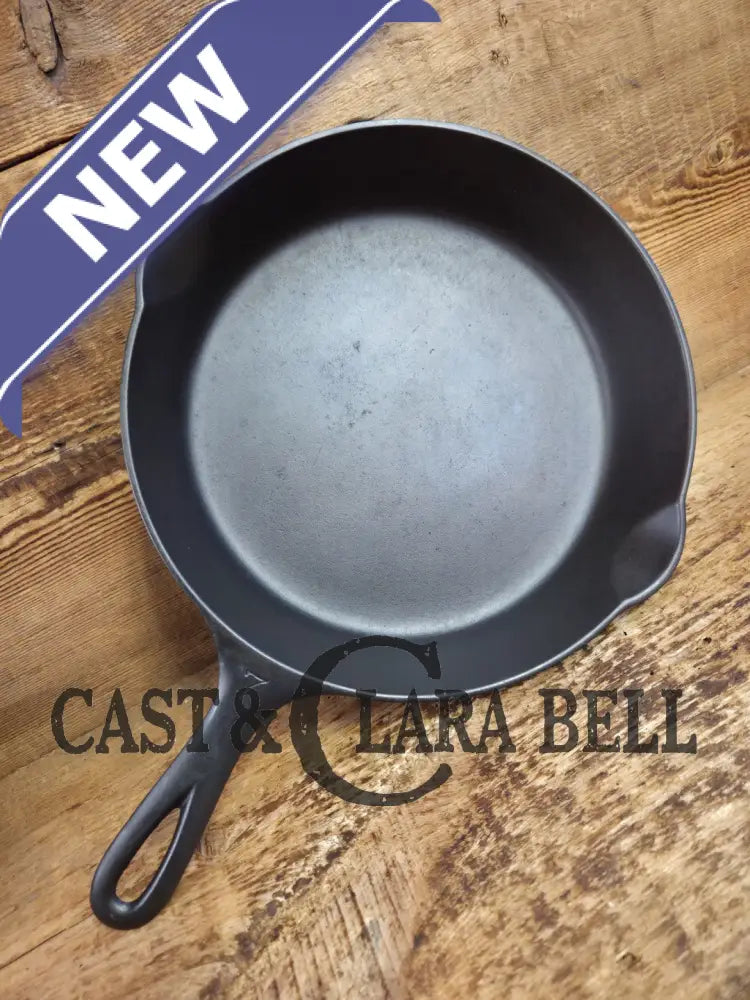 Mint! 1930’s Griswold #7 Skillet with Large Block Logo and Smooth Bottom 701 A Skillet