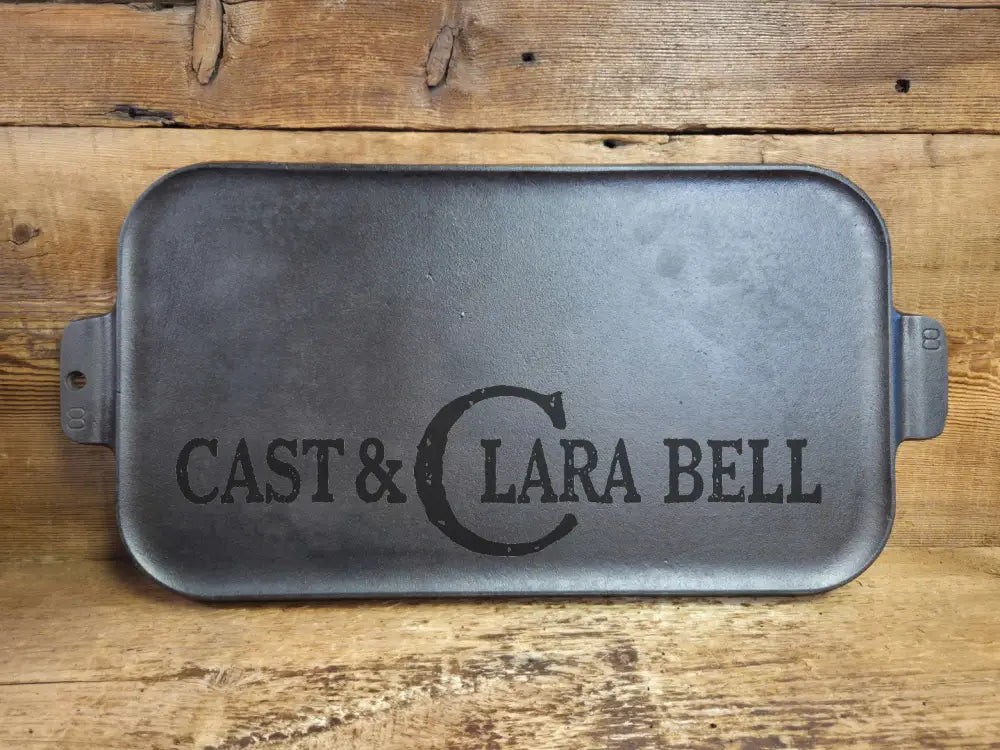 Mint condition looks brand new! 1930’s Griswold #8 Long cast iron griddle. 908 A. Great pancake griddle! Griddle