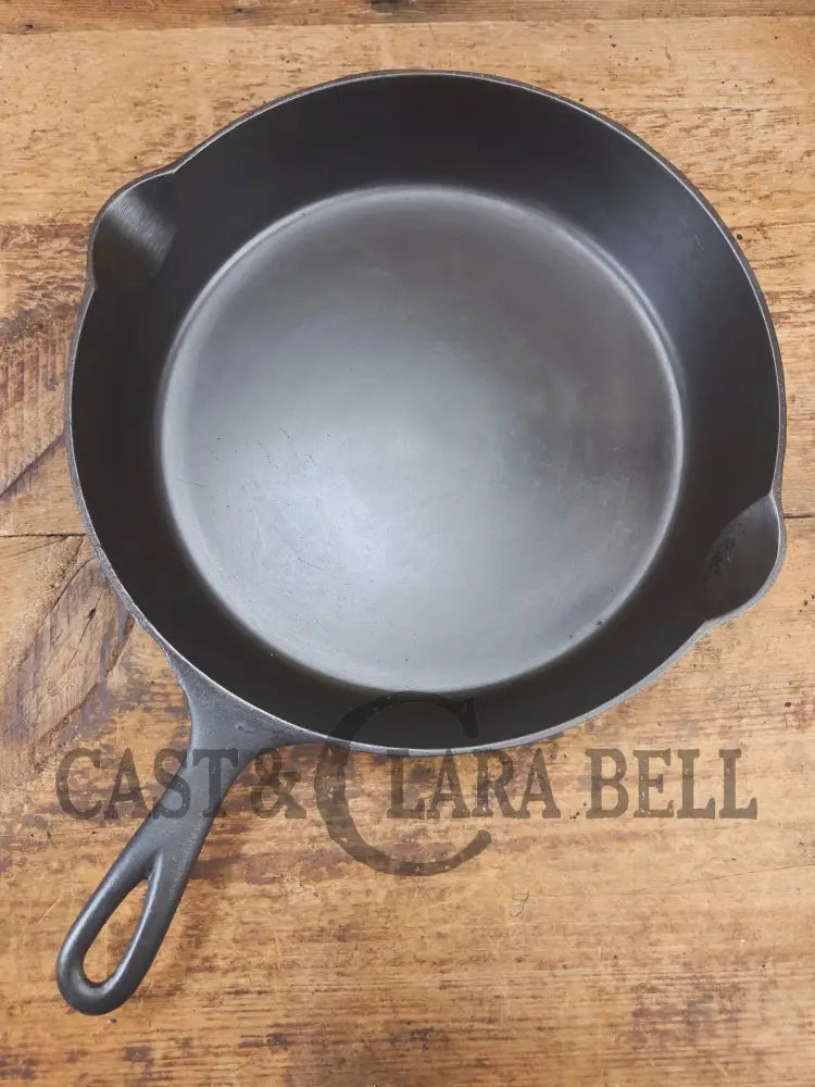 Mint! HTF 1890’s Third Series Erie (Griswold) #10 Cast Iron Skillet 716 A - Skillet
