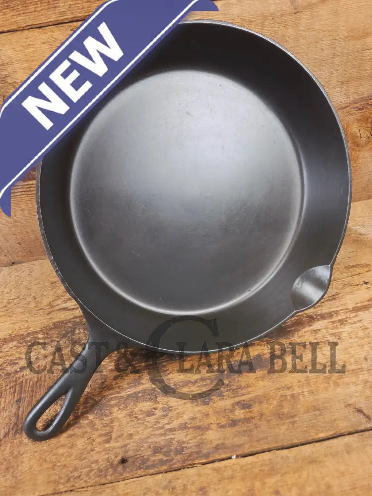 Mint! HTF 1890βs Third Series Erie (Griswold) #10 Cast Iron Skillet 716 A - Skillet