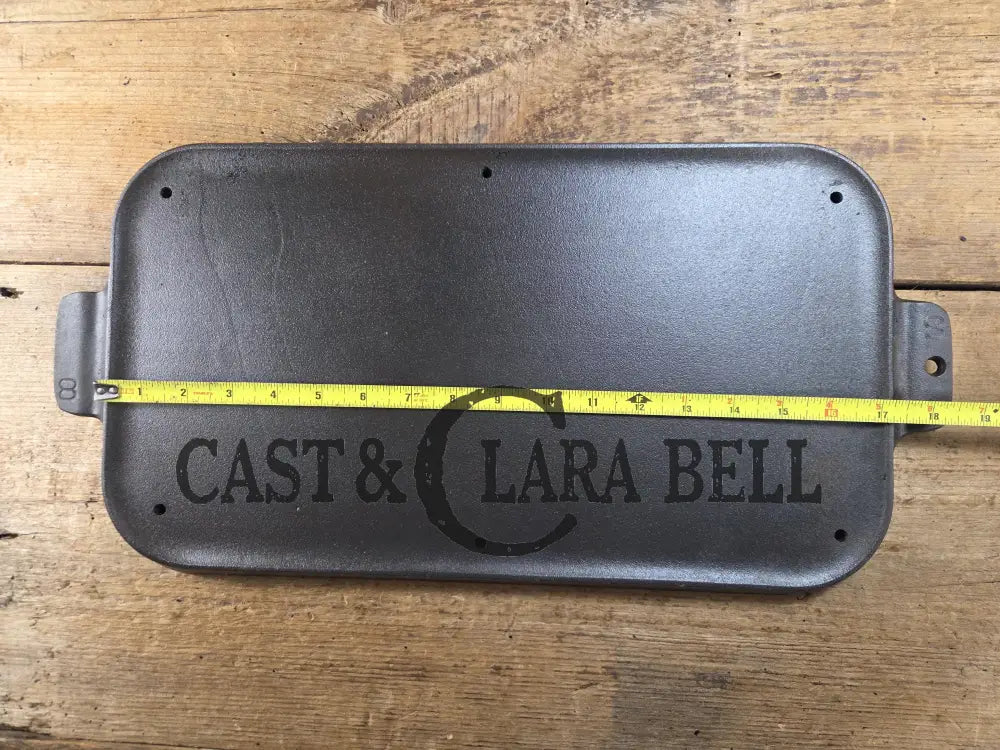 Mint with a twist?! Priced to sell 1930’s Griswold #8 Long cast iron griddle. 908 A. Great pancake griddle! SEE