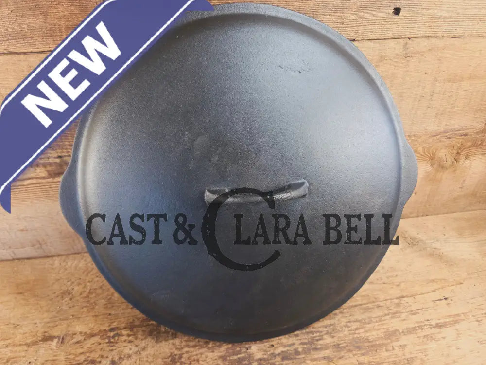 MONSTER! Very Hard to Find Griswold No. 12 Cast Iron Low Dome Skillet Lid with Large Block Logo #472 Skillet