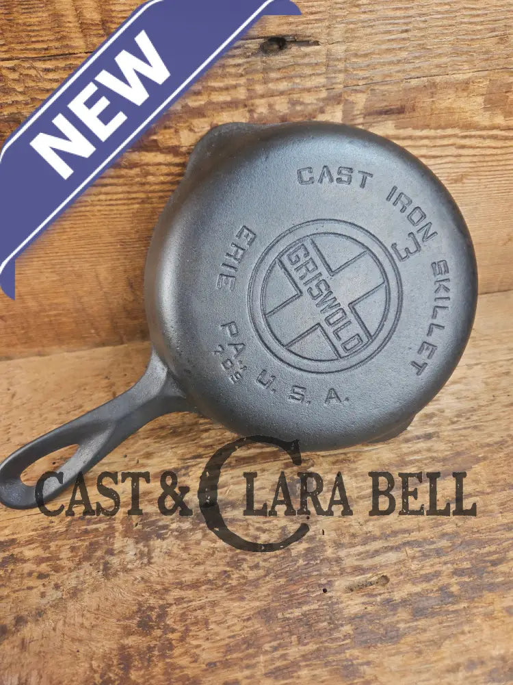 Must have egg skillet! Griswold #3 Skillet with Large Block Logo 709 Skillet