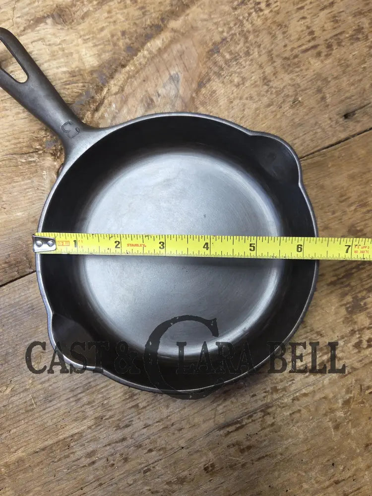 Must Have Egg skillet! Griswold No. 3 Skillet with Small Block Logo Erie PA 709 H. Restored and Ready to Use! Skillet