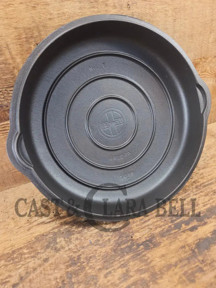 Need a lid? 1940’s Griswold No. 8 High Dome Skillet Lid with Small Block Logo 1098 C - Skillet