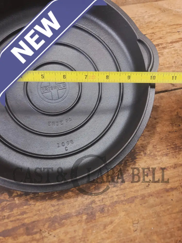 Need a lid? 1940’s Griswold No. 8 High Dome Skillet Lid with Small Block Logo 1098 C - Skillet