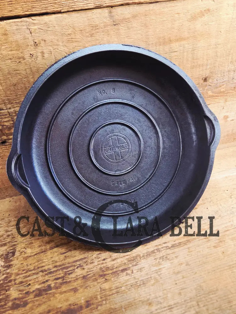 Need a lid? 1940βs Griswold No. 8 Skillet Lid with Small Block Logo 1098 Skillet