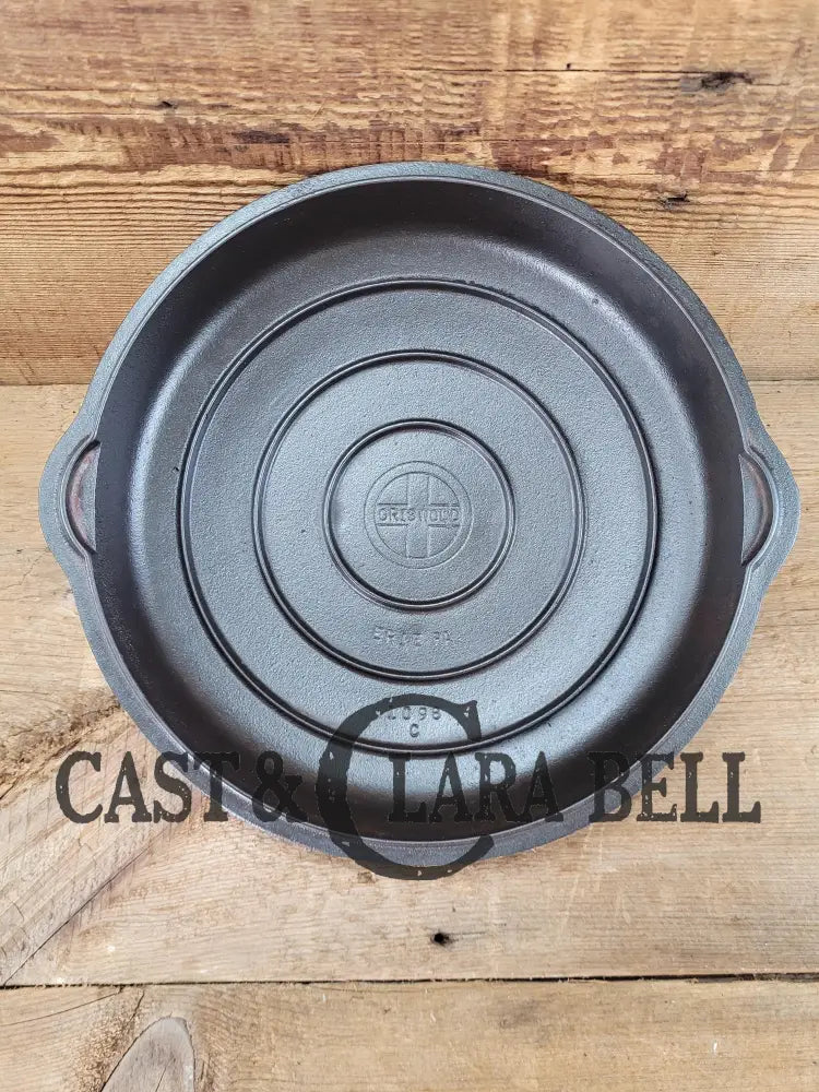Need A Lid? 1940โS Griswold No. 8 Skillet Lid With Small Block Logo 1098 C