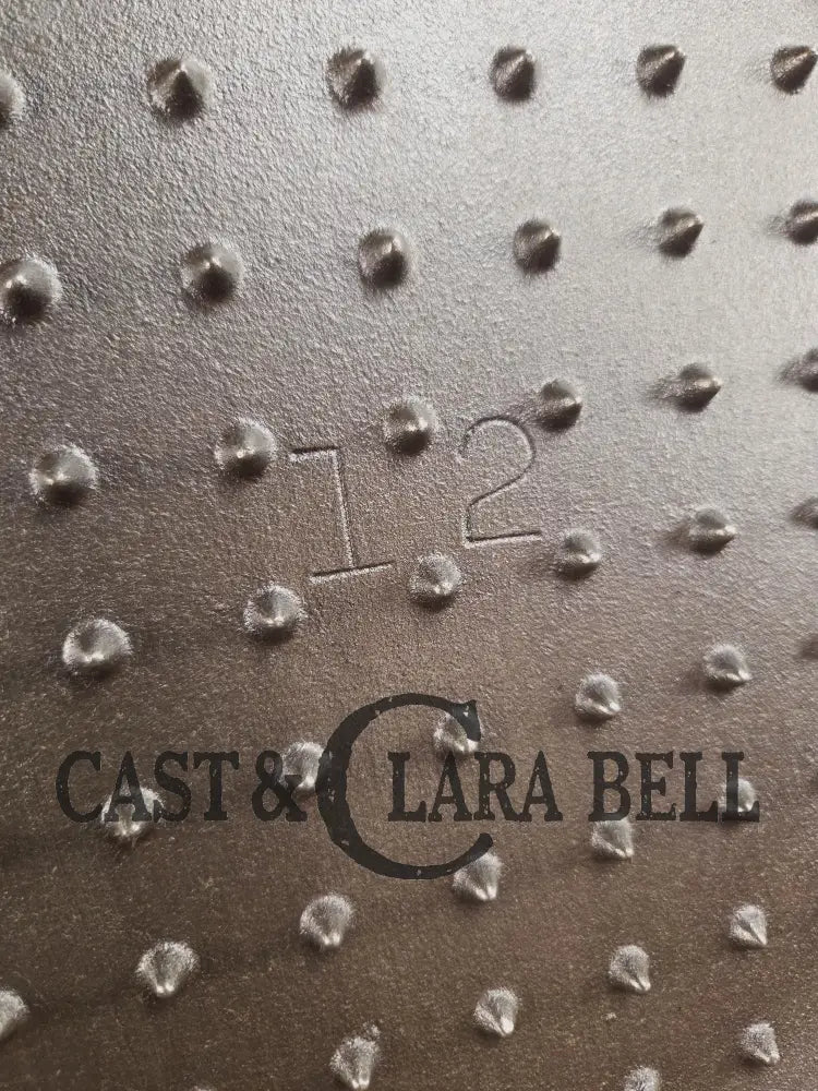 Need a lid? Big old #12 1940โs era โs Lodge #12 cast iron low dome Skillet Lid.