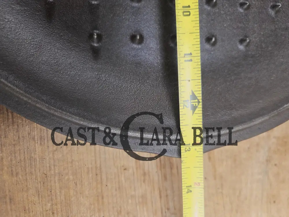 Need a lid? Big old #12 1940βs era βs Lodge #12 cast iron low dome Skillet Lid.