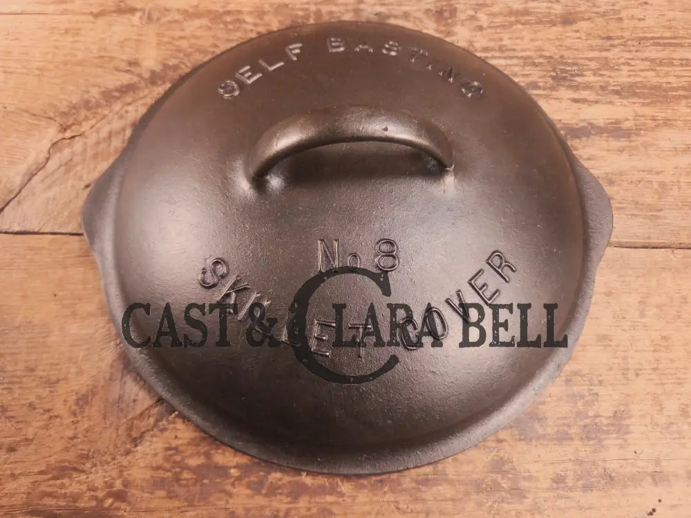 Need a lid for your #8 Wagner Skillet? Harder to find #8 Fully Marked Wagner Skillet Lid. Raised letter Drip Drop lid.