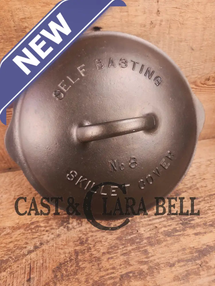 Need a lid for your #8 Wagner Skillet? Harder to find #8 Fully Marked Wagner Skillet Lid. Raised letter Drip Drop lid.