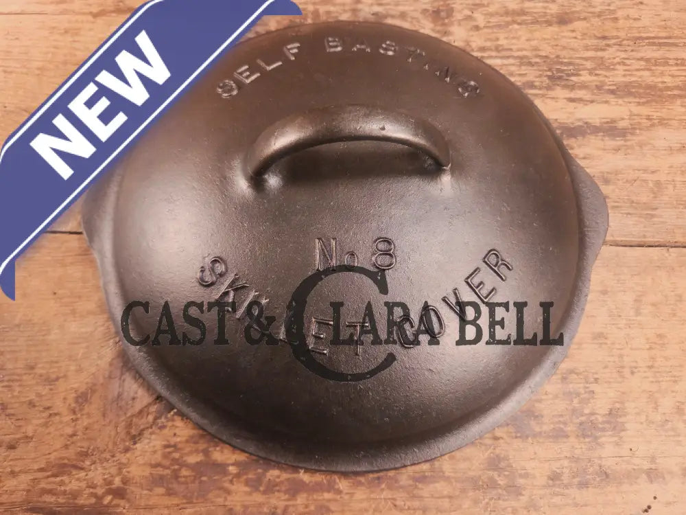 Need a lid for your #8 Wagner Skillet? Harder to find #8 Fully Marked Wagner Skillet Lid. Raised letter Drip Drop lid.
