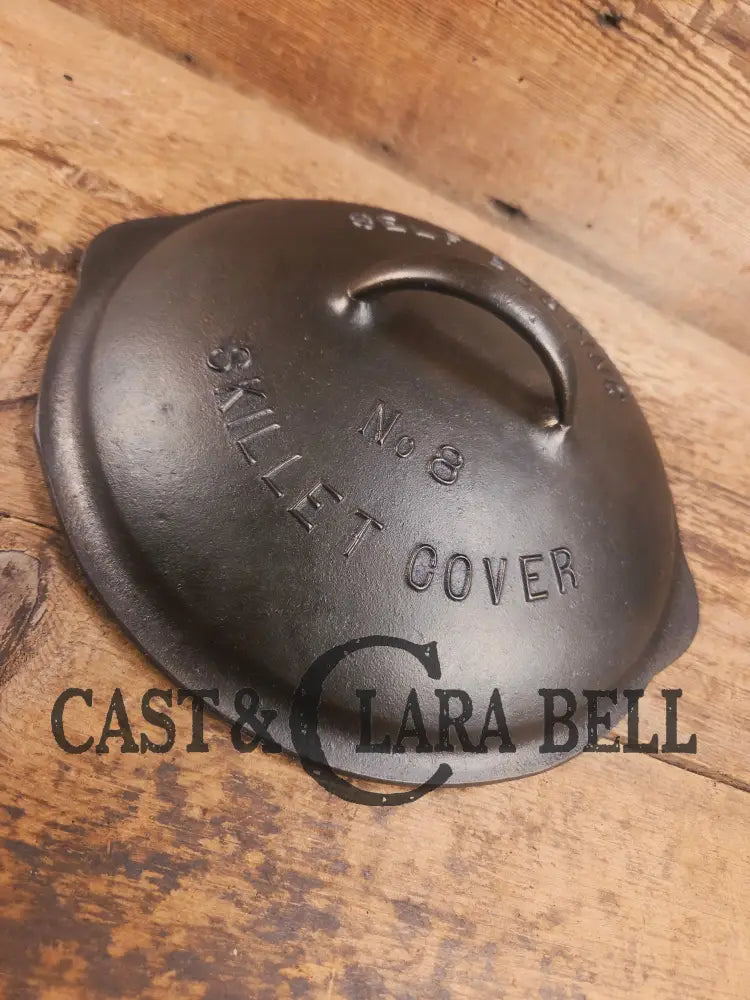 Need a lid for your #8 Wagner Skillet? Harder to find #8 Fully Marked Wagner Skillet Lid. Raised letter Drip Drop lid.