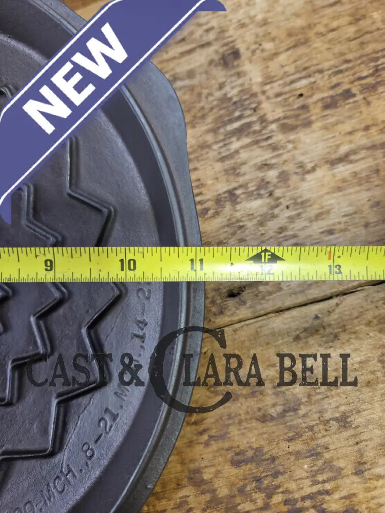 Need a lid for your #9 Wagner Skillet? Harder to find #9A Fully Marked Wagner Skillet Lid 1098. Raised letter Drip Drop