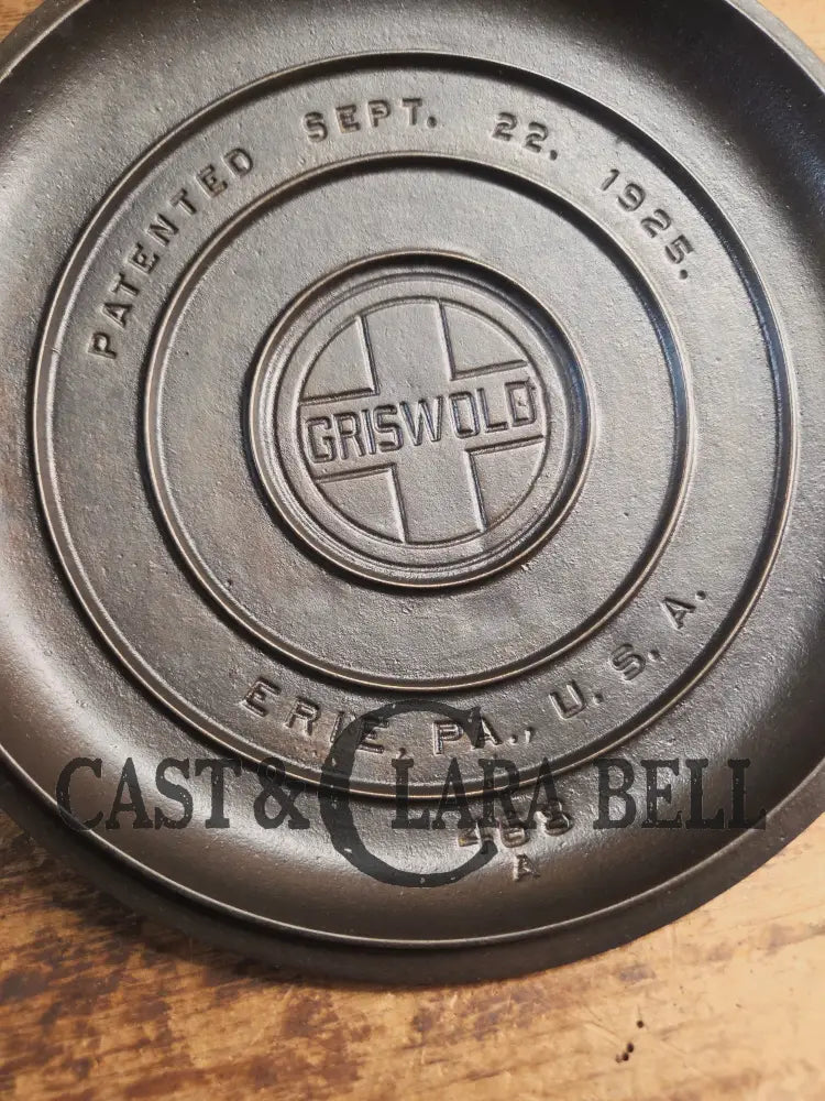 Need a Lid? Griswold Block Logo No. 8 Low Dome Self Basting Skillet Cover #468. Skillet