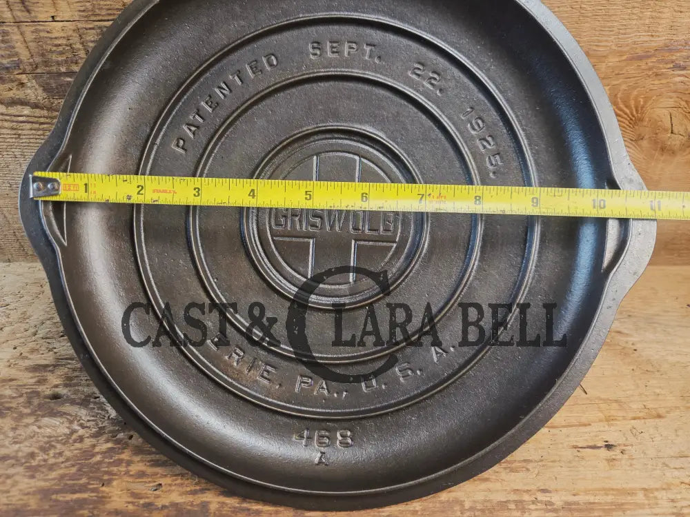 Need a Lid? Griswold Block Logo No. 8 Low Dome Self Basting Skillet Cover #468. Skillet