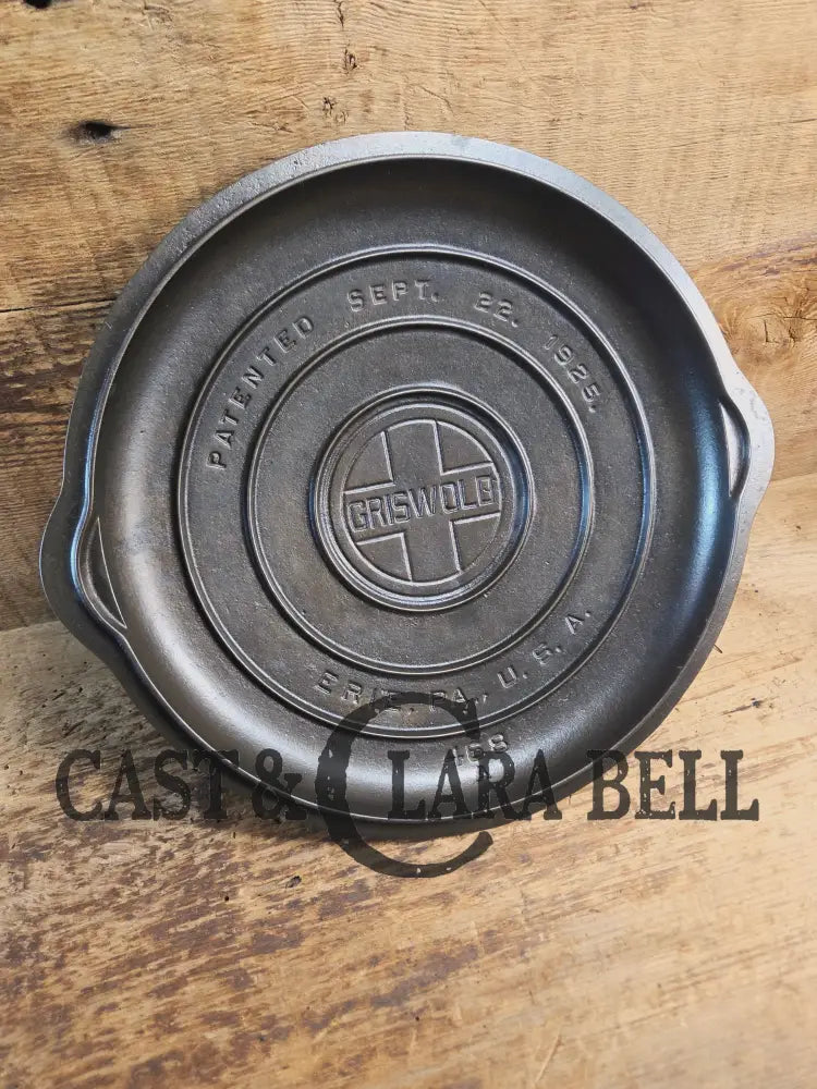 Need a Lid? Griswold Block Logo No. 8 Low Dome Self Basting Skillet Cover #468. Skillet