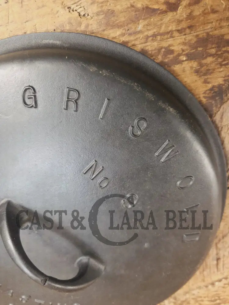 Need a Lid? Griswold Block Logo No. 9 High Dome Self Basting Skillet Cover #469 Skillet