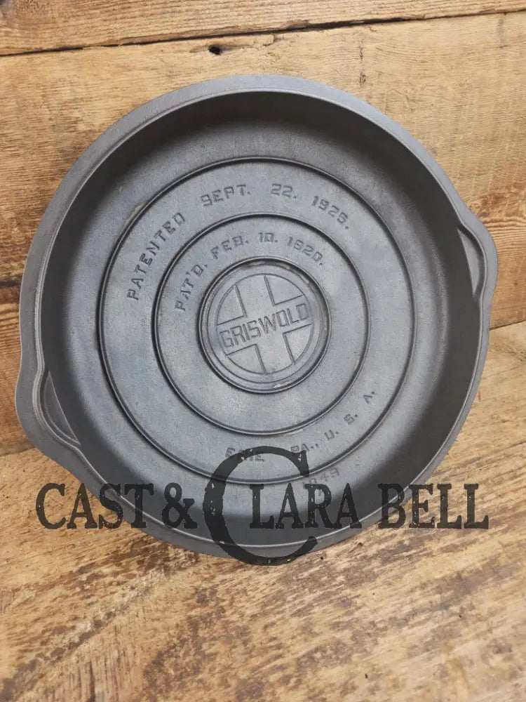 Need a Lid? Griswold Block Logo No. 9 High Dome Self Basting Skillet Cover #469 Skillet