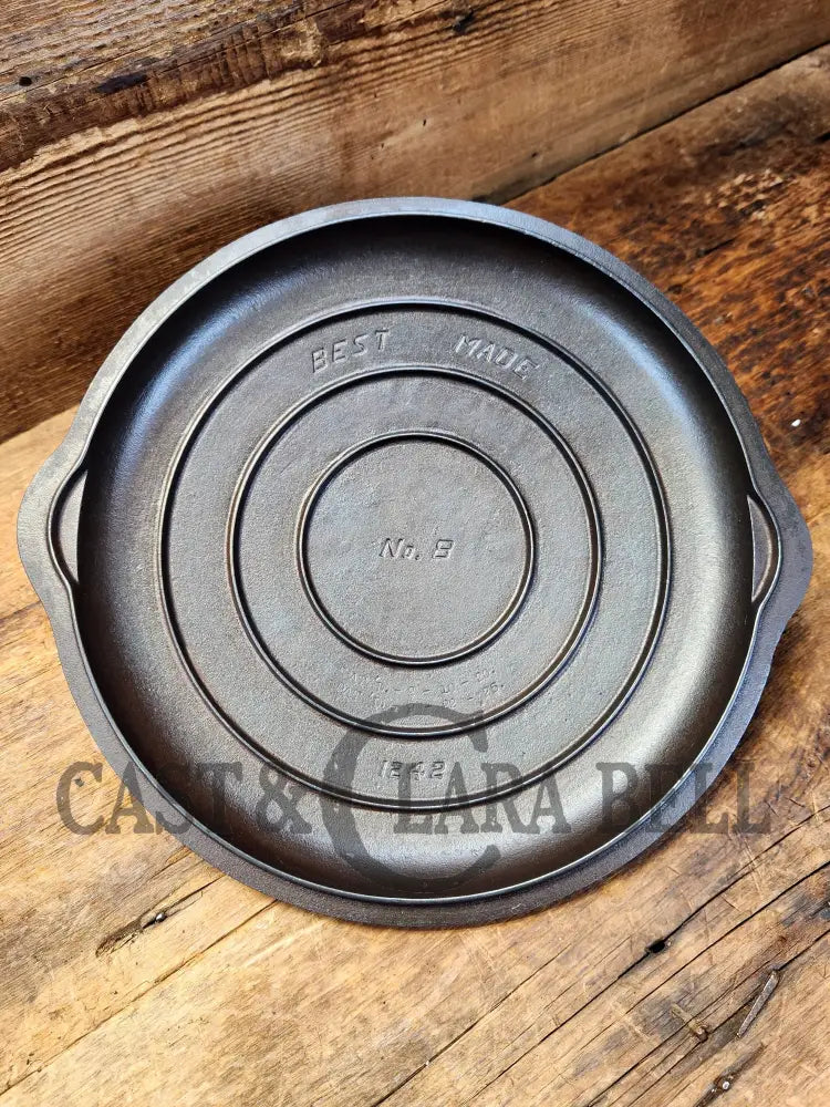 Need A Lid? Griswold Made βBest Madeβ Brand No. 8 Low Dome Self Basting Skillet Cover #1242.