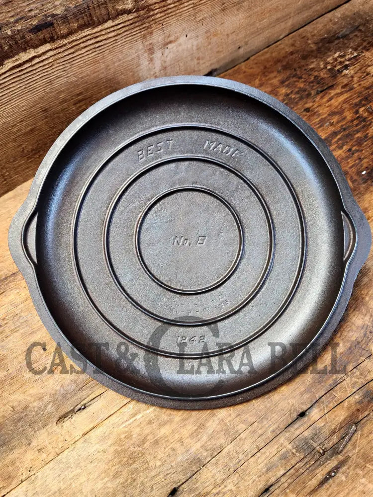 Need A Lid? Griswold Made βBest Madeβ Brand No. 8 Low Dome Self Basting Skillet Cover #1242.