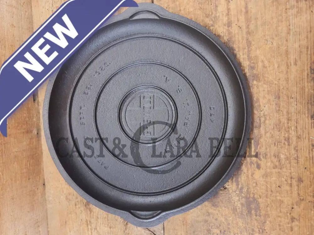 Need a lid? Hard to find 1920’s Griswold No. 10 Skillet Lid with Large Block Logo 470 - Skillet