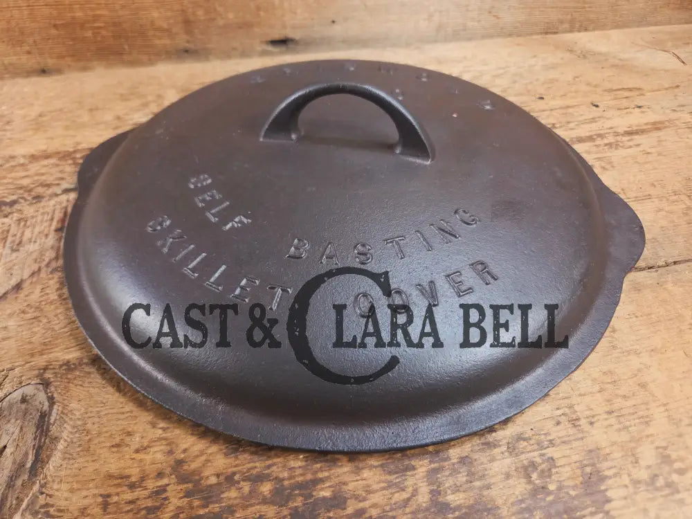 Need a lid? Hard to find 1920βs Griswold No. 10 Skillet Lid with Large Block Logo 470 Skillet