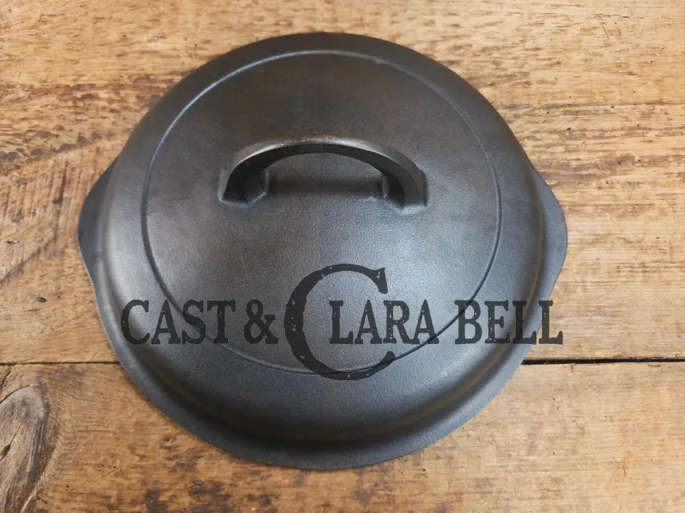 Need a lid? Hard to Find 1940βs Griswold Raised No. 6 High Dome Skillet Lid with Small Block Logo 1096 Skillet