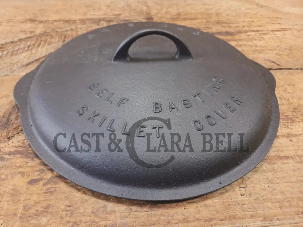 Need a lid? Hard to find 1920βs Griswold No. 10 Skillet Lid with Large Block Logo 470 - Skillet