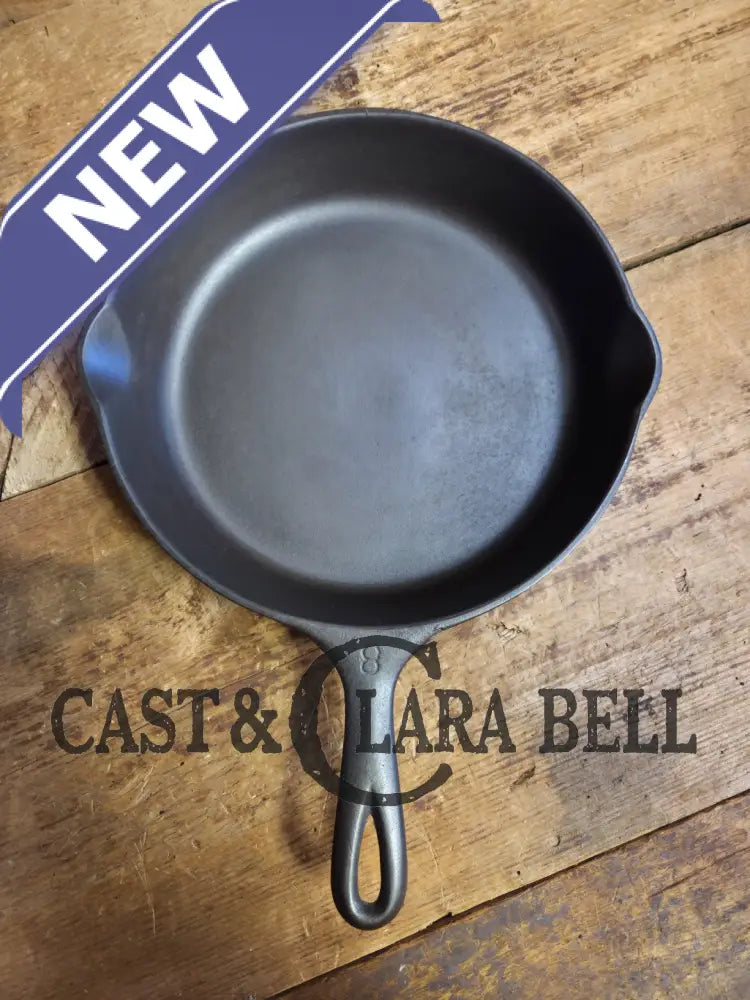 Our Best Seller! 1930âs Wagner Ware #8 Cast Iron Skillet with Stylized Logo 1058 X Skillet