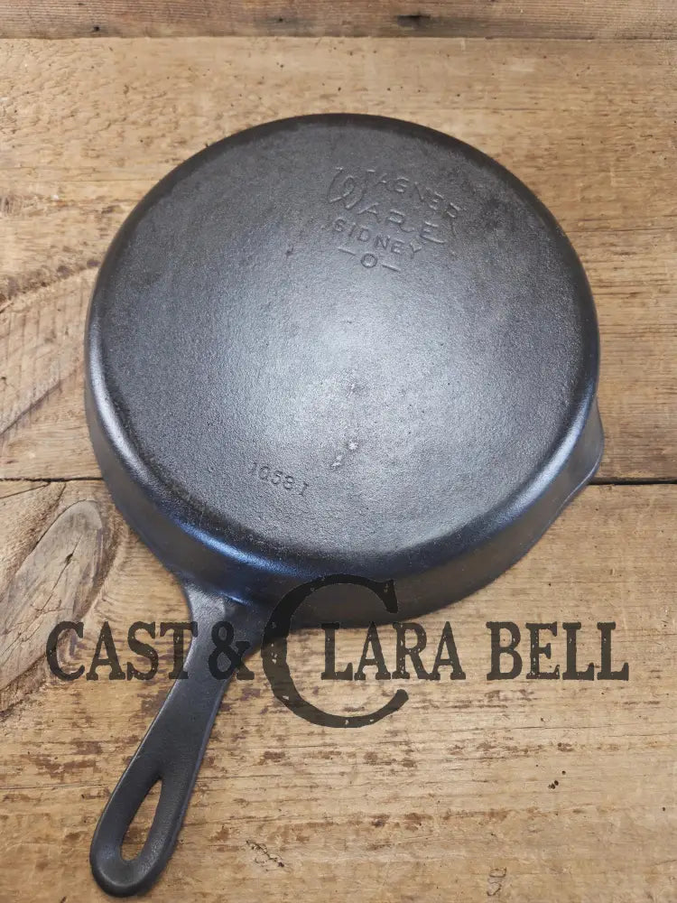 Best Seller! 1930’s Wagner Ware Sidney -O- #8 Skillet with Smooth Bottom 1058 I. Restored and Ready to Use! Skillet