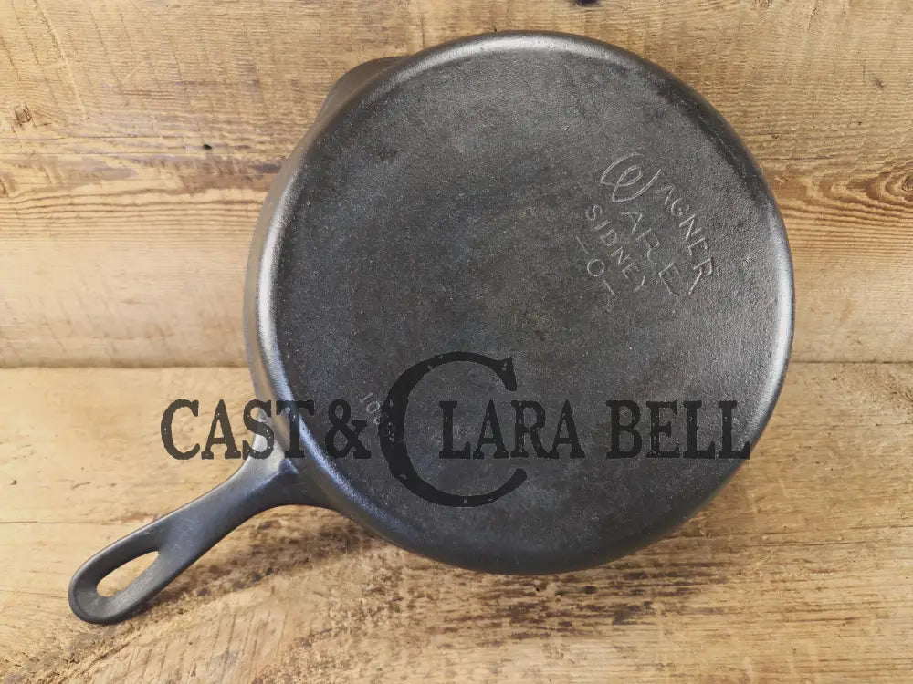 Best Seller! 1930’s Wagner Ware Sidney -O- #8 Skillet with Smooth Bottom 1058 I. Restored and Ready to Use! Skillet