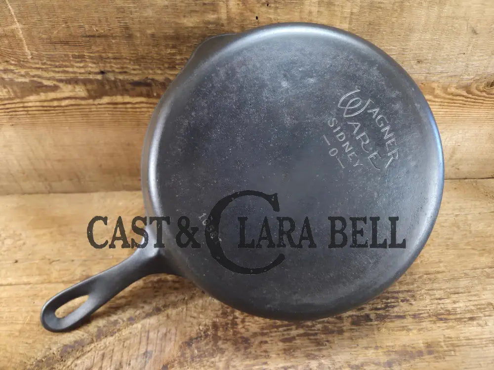 Our Best Seller! 1930βs Wagner Ware Sidney -O- #8 Skillet with Smooth Bottom 1058 I. Restored and Ready to Use! Skillet