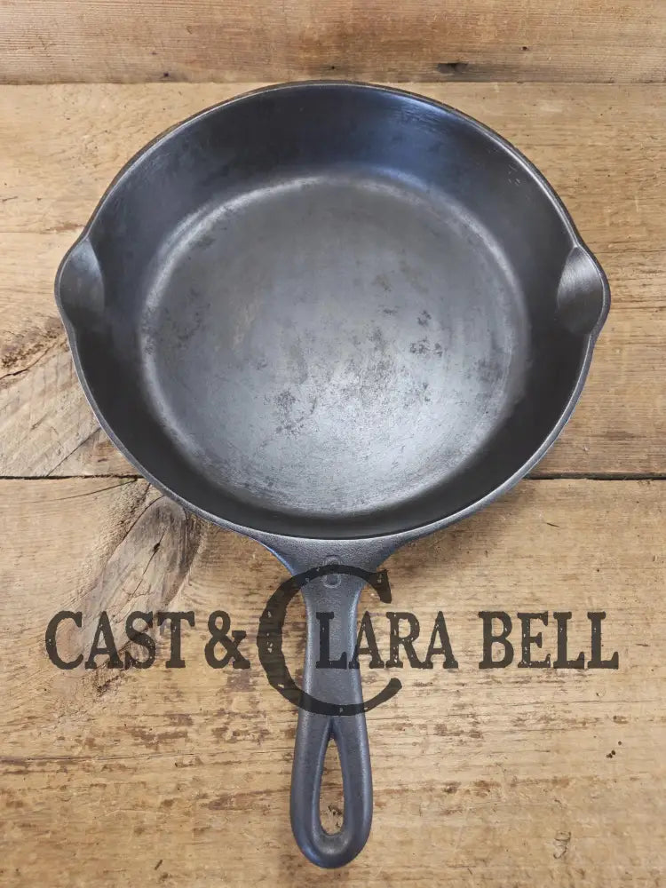 Best Seller! 1930’s Wagner Ware Sidney -O- #8 Skillet with Smooth Bottom 1058 I. Restored and Ready to Use! Skillet