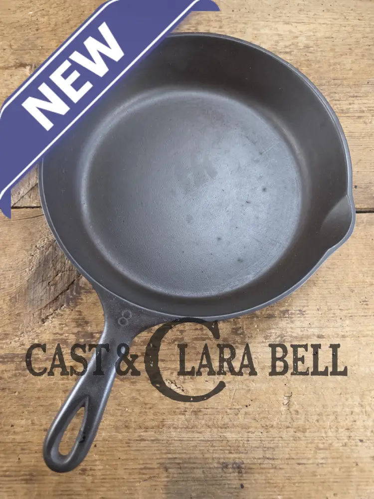 Our Best Seller! 1930’s Wagner Ware Sidney -O- #8 Skillet with Smooth Bottom 1058 K. Skillet