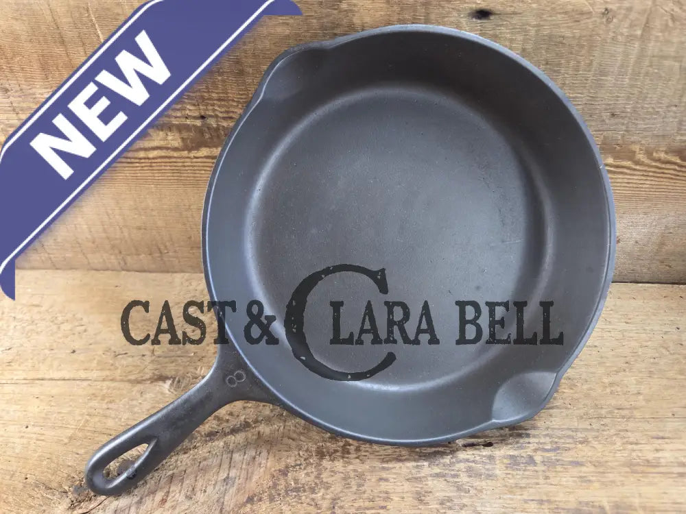 Our Best Seller! 1930’s Wagner Ware Sidney -O- #8 Skillet with Smooth Bottom 1058 K. Skillet