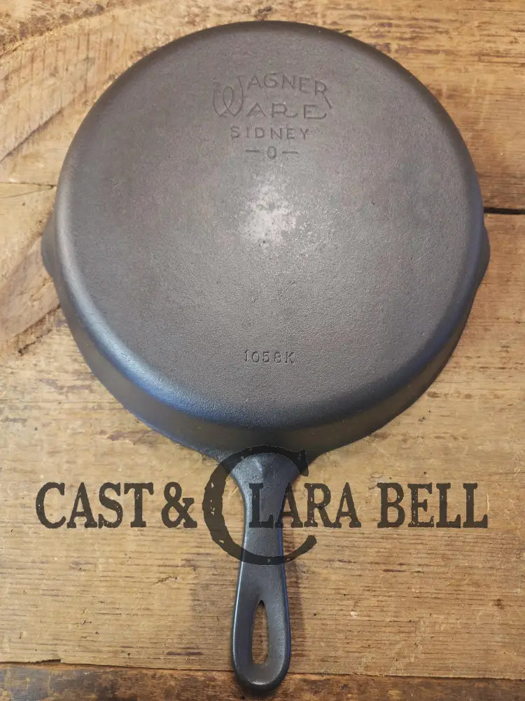 Our Best Seller! 1930’s Wagner Ware Sidney -O- #8 Skillet with Smooth Bottom 1058 K. Skillet