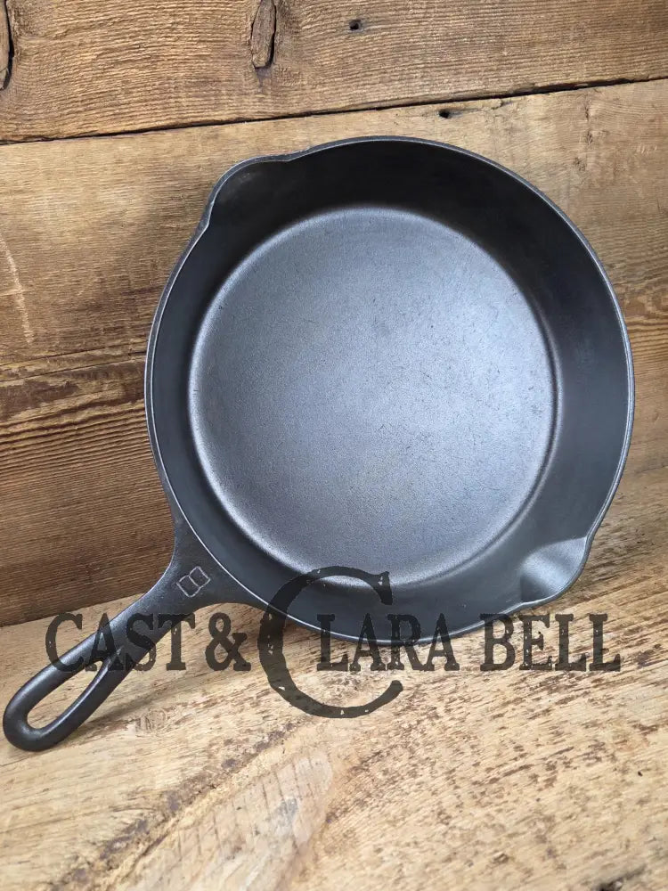 Our best seller. The Classic! 1930’s Griswold #8 Cast Iron Skillet with Large Block Logo 704 T Skillet