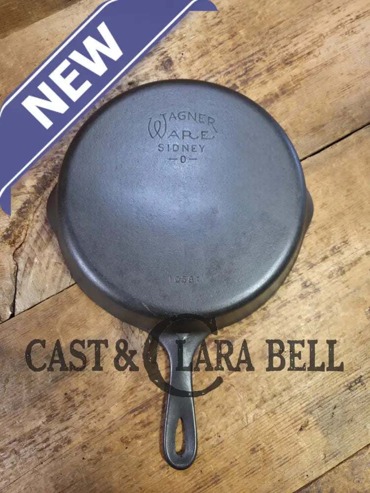 Our Best Seller! Wagner Ware #8 Cast Iron Skillet with Smooth Bottom 1058 I. Best seller for size and weight Skillet