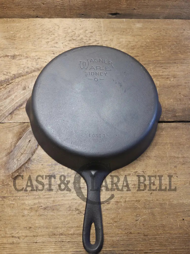 The Classic! Wagner Ware Sidney -O- #8 Skillet with Stylized Logo and Smooth Bottom 1058 O SC24 Skillet