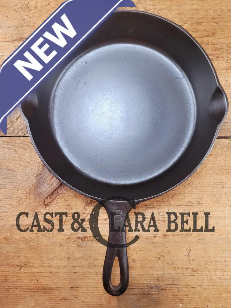 Our Classic Best Seller! 1930’s Griswold #8 Cast Iron Skillet with Large Block Logo 704 T Skillet