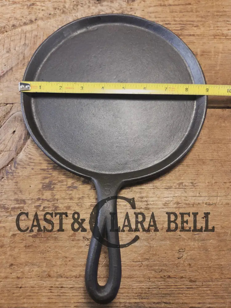 Piece of American history. Late 1800’s antique Gate marked Round Cast Iron Stove Eye Griddle. Elegant and hard working.
